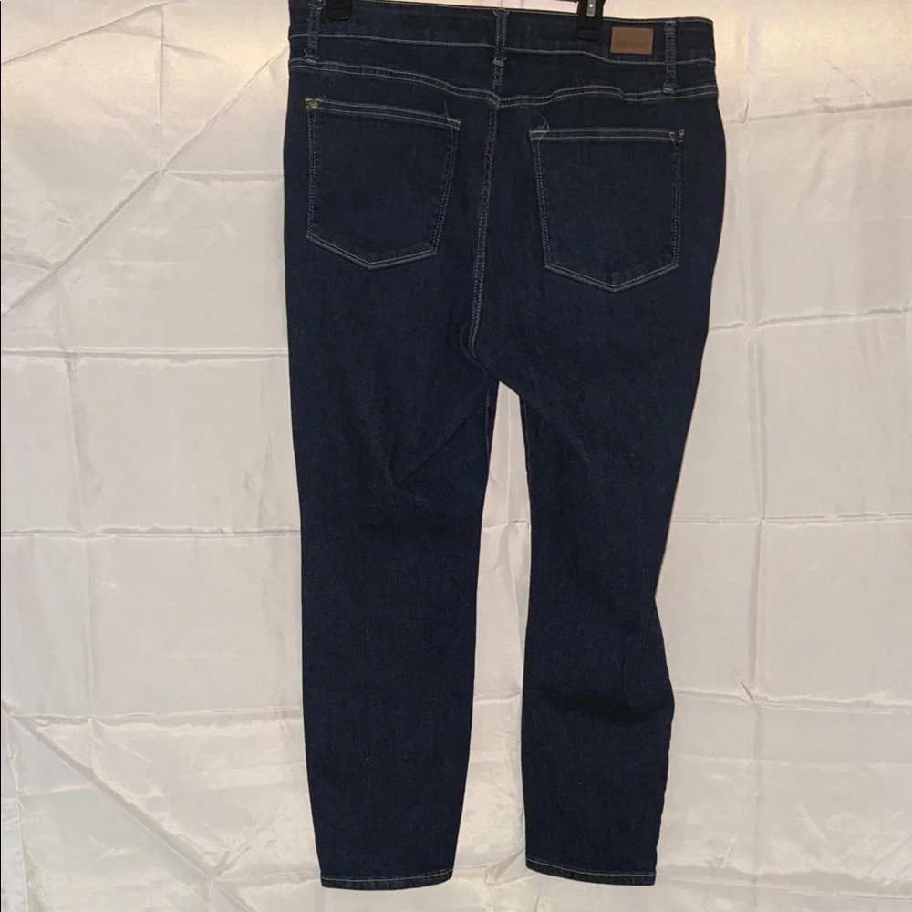 Judy Blue Women's Dark Blue Ankle Jeans - Picture 2 of 11